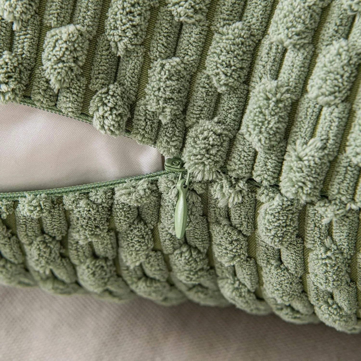 Sage Green Throw Pillow Covers 18x18