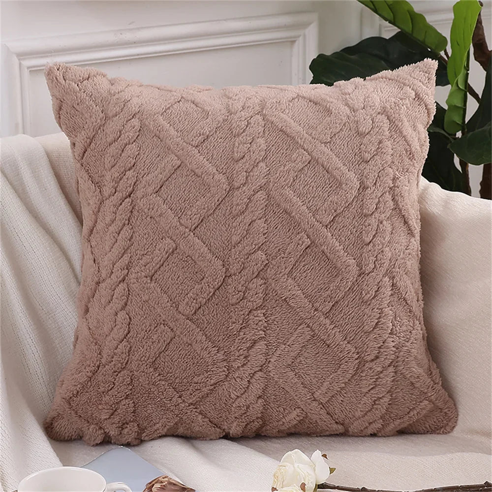 Throw Pillow Covers Soft Plush