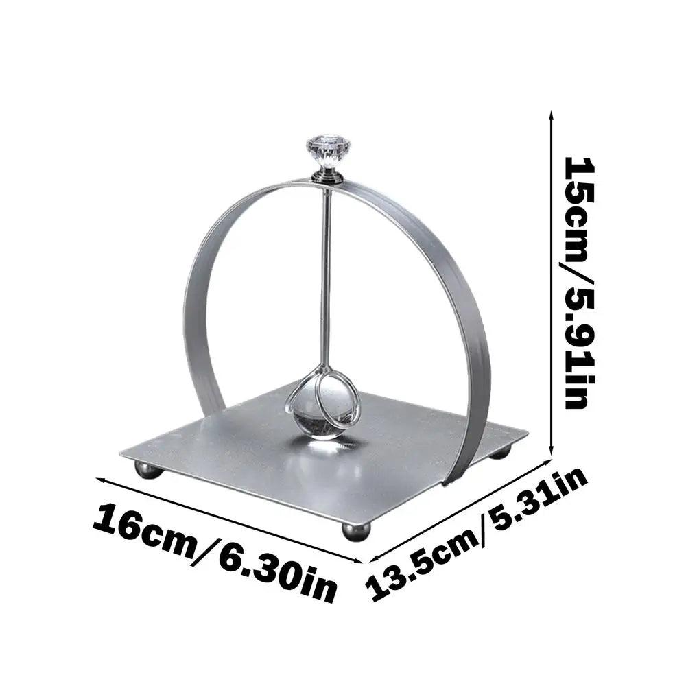 Decorative Stainless Steel Tissue Paper Holder - PRHOMZ