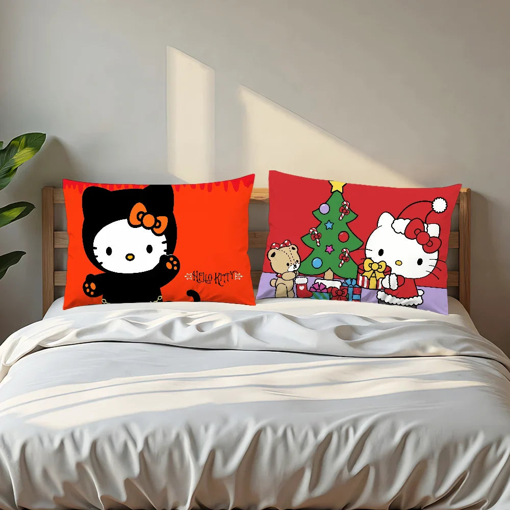 Christmas Kawaii Pillow Cover Rectangle