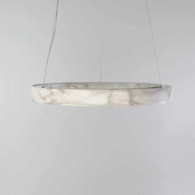 Faux Marble Pendant Light Resin