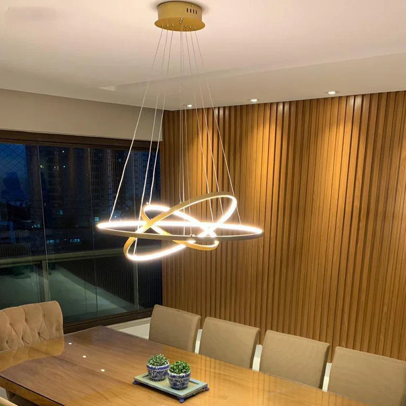DecorBites™ Led Dining Room Chandeliers Modern Pendant