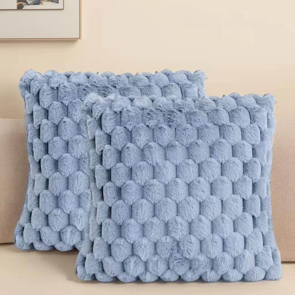 Artificial Fur Decorative Pillow Covers