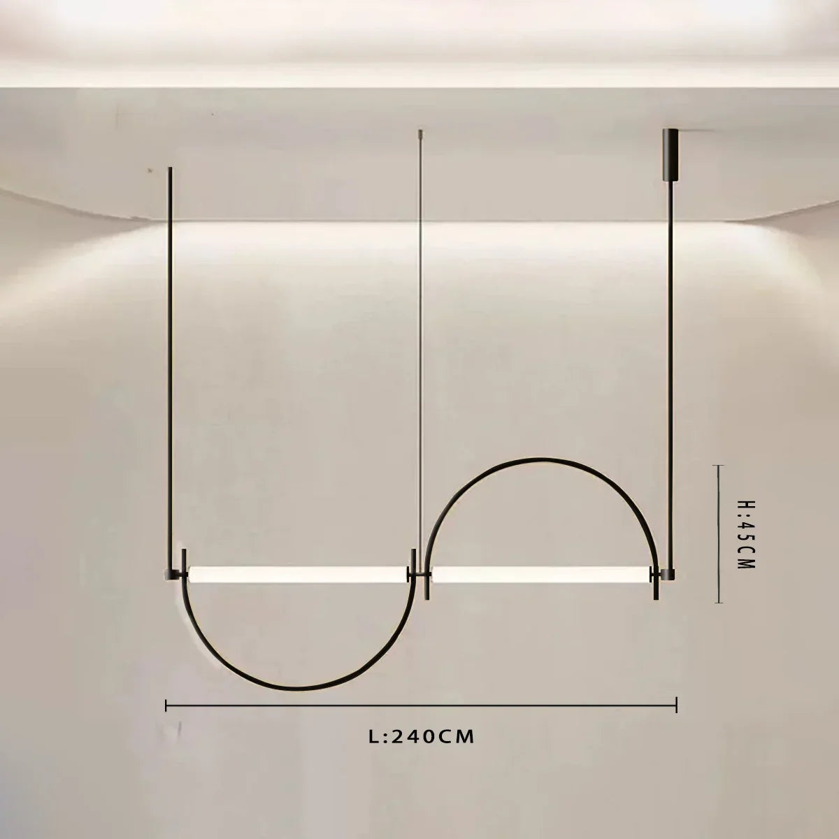 DecorBites™ Hanging LED Chandeliers Indoor Lighting