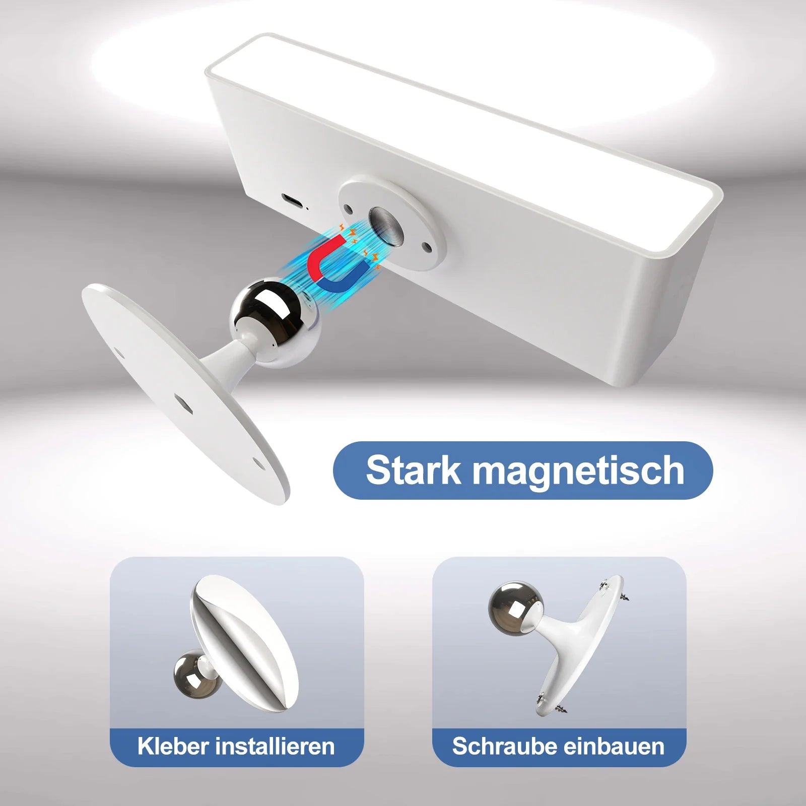 DecorBites™ Led Wall Sconce Dimmable 360 Rotation