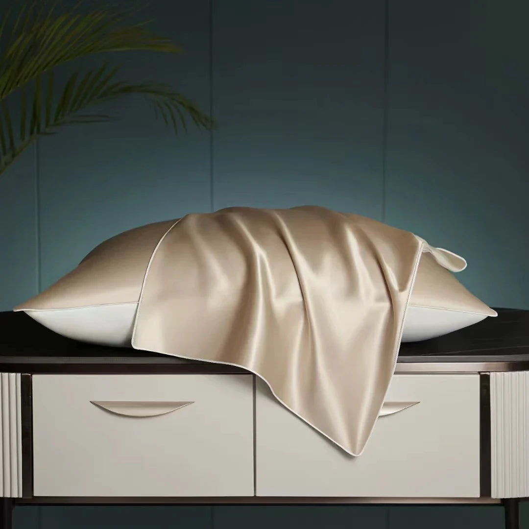 Mulberry Silk Pillowcase Lyocell Underside