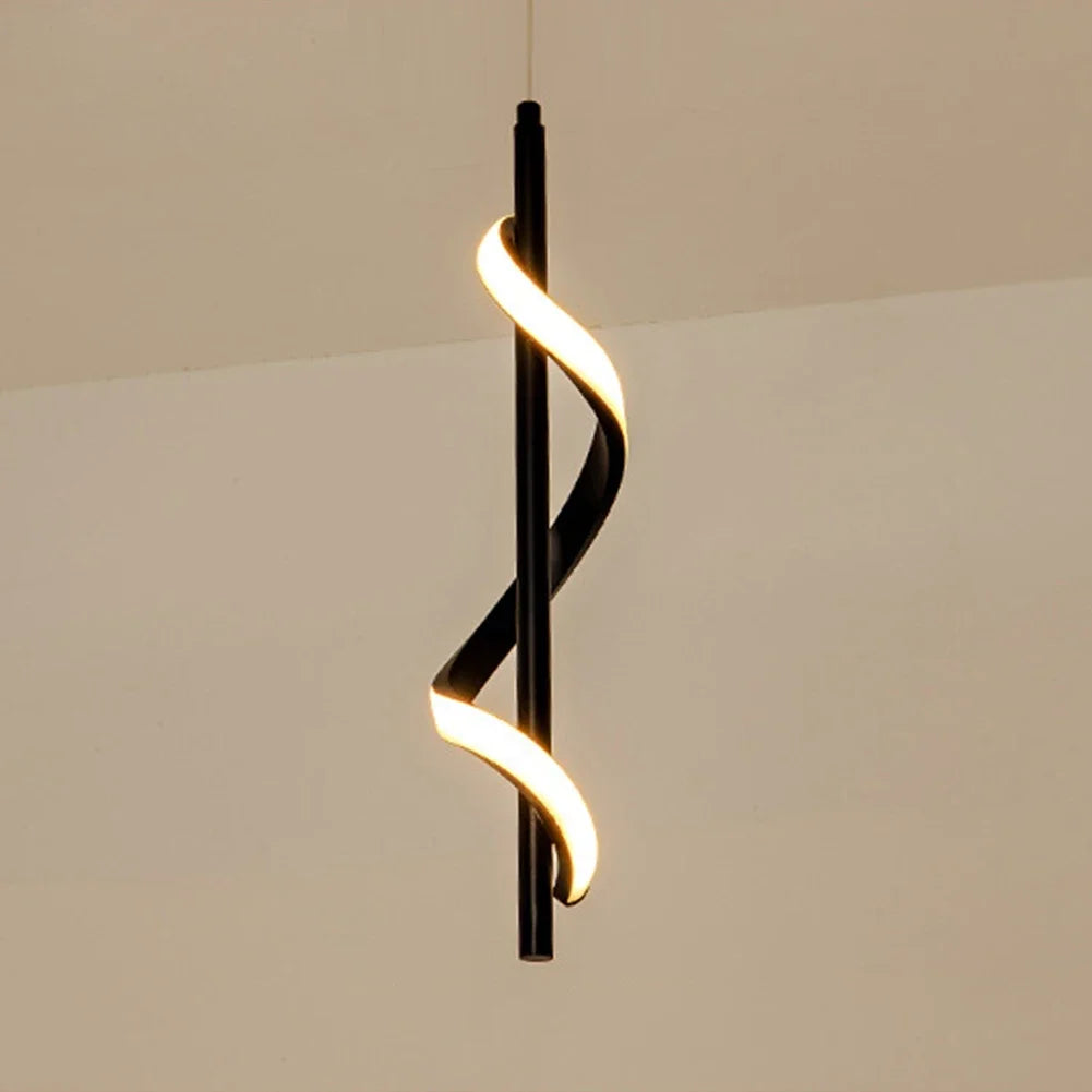 DecorBites™ Spiral Chandelier Modern Ceiling Lamp