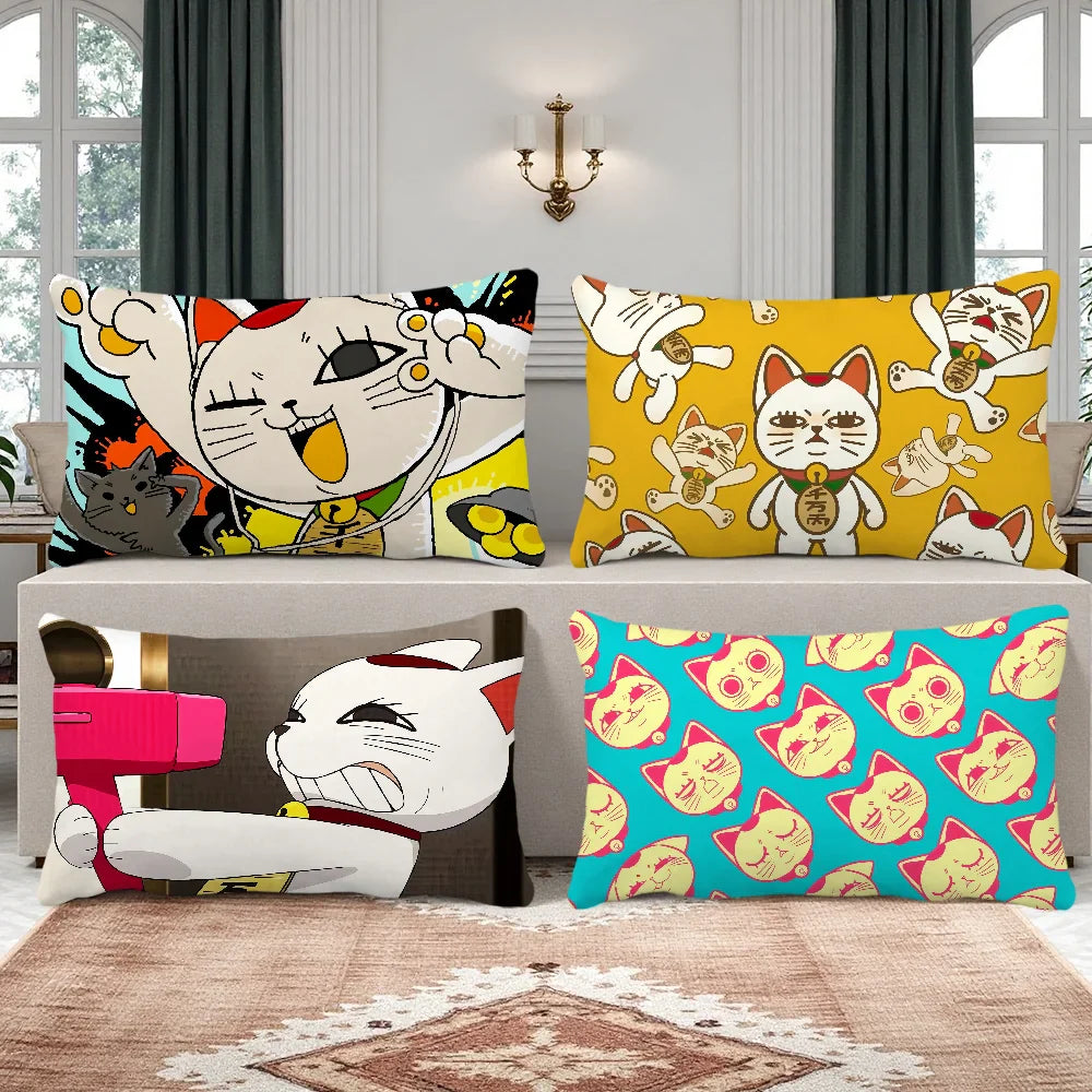 Anime Granny Pillowcase Rectangle Cushion Cover