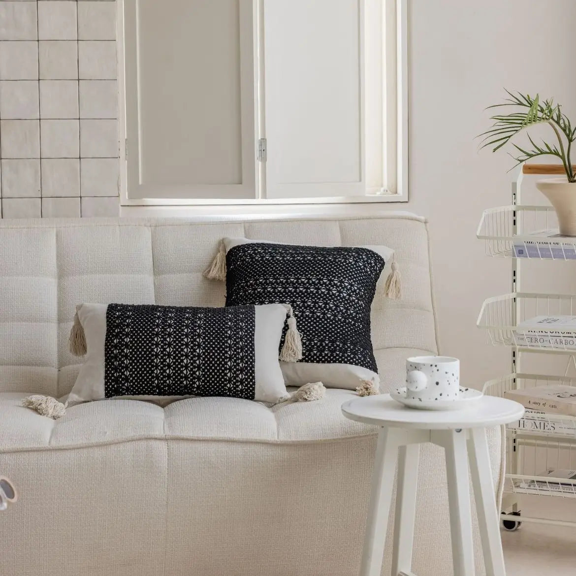 Boho Throw Pillow Cover Decorative