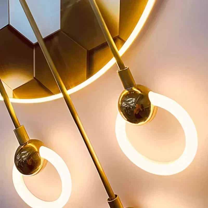 Dlight Decor 3D Wooden Landscape Wall Lamp