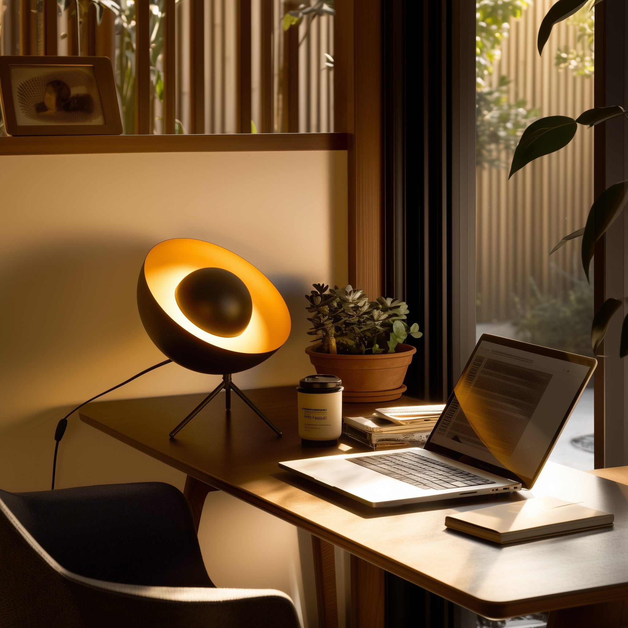 Satellite Tripod Table Lamp