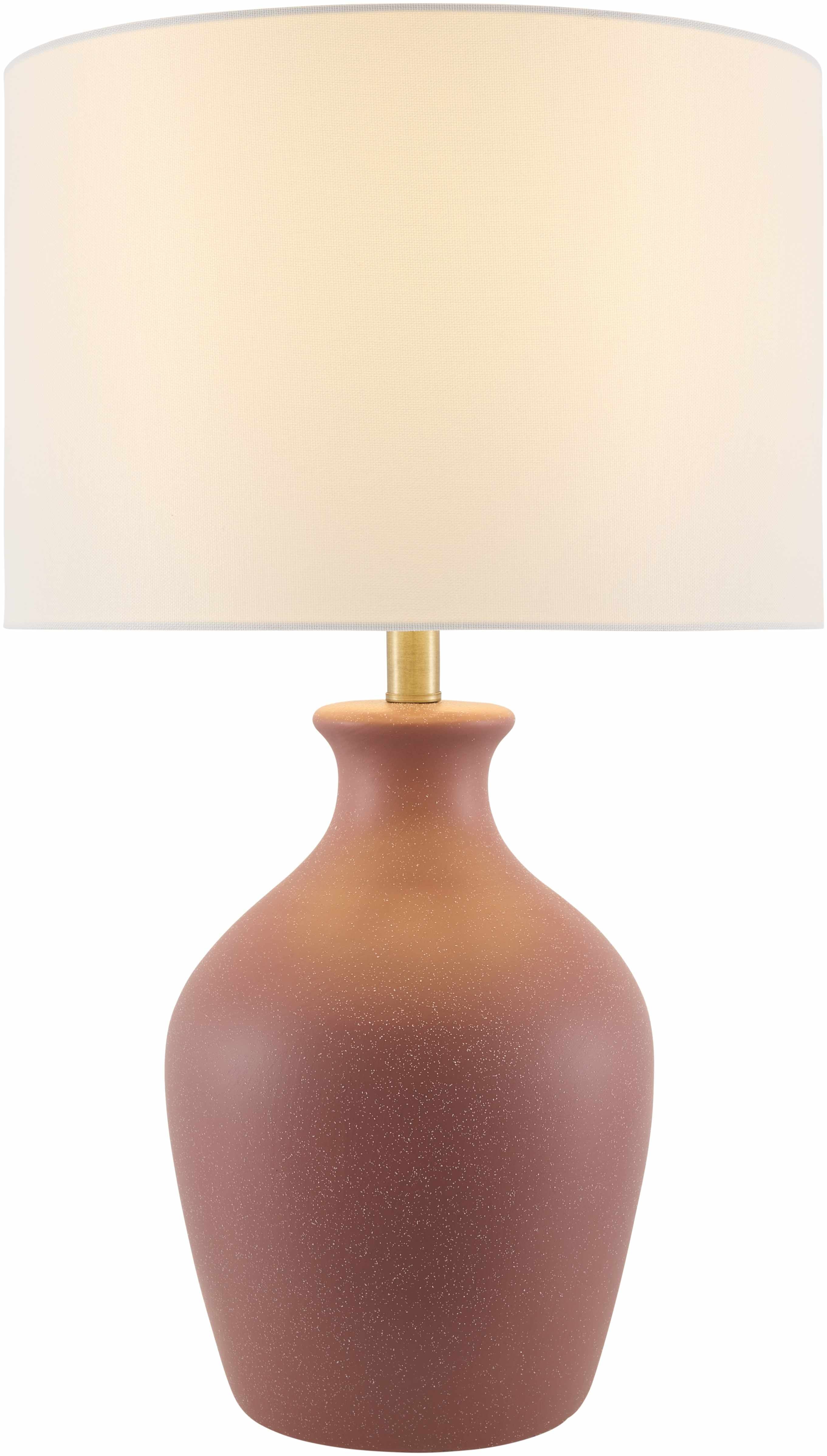 Singureni Brick Red Table Lamp-3