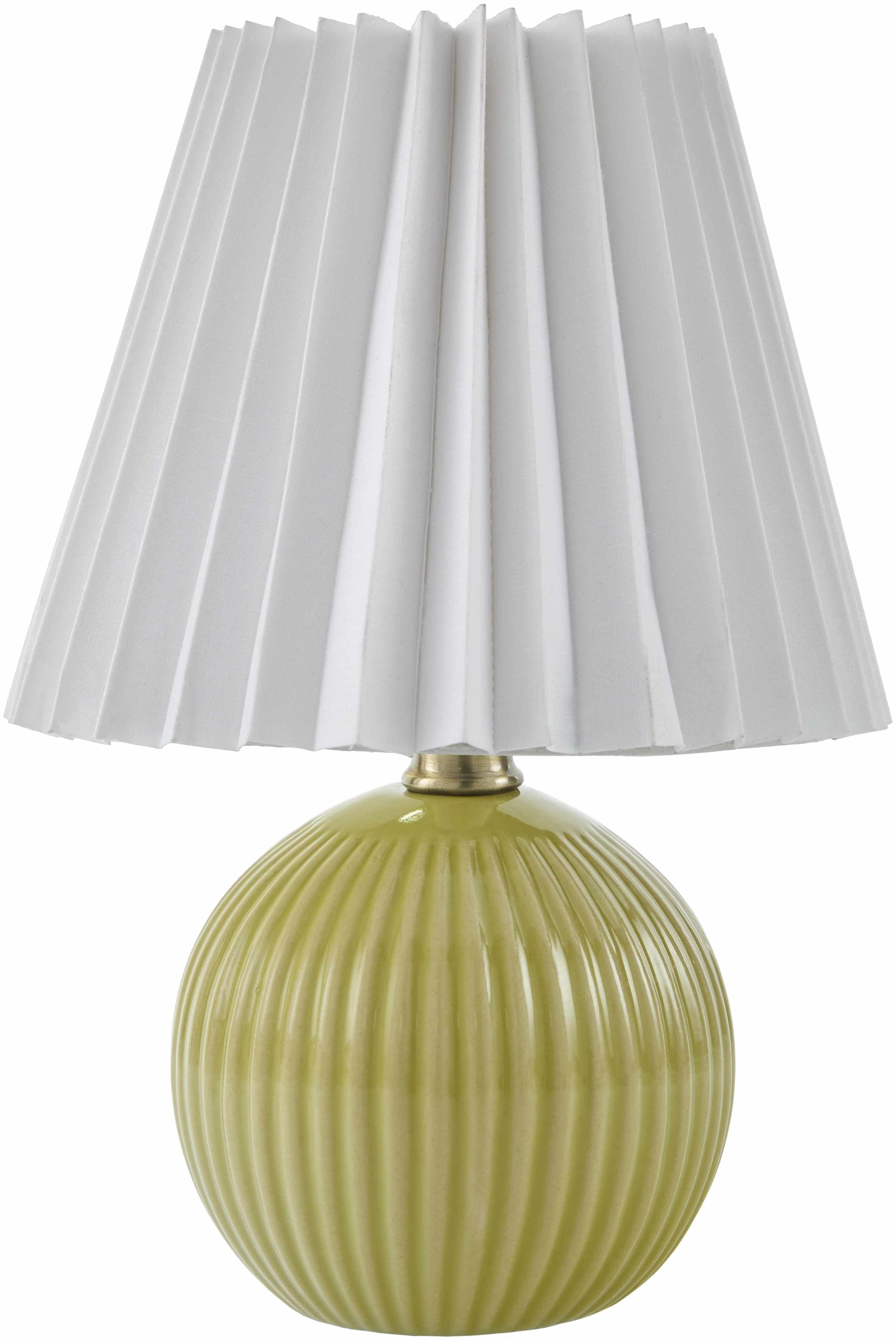 Shahrekord Olive Ceramic Table Lamp - PRHOMZ