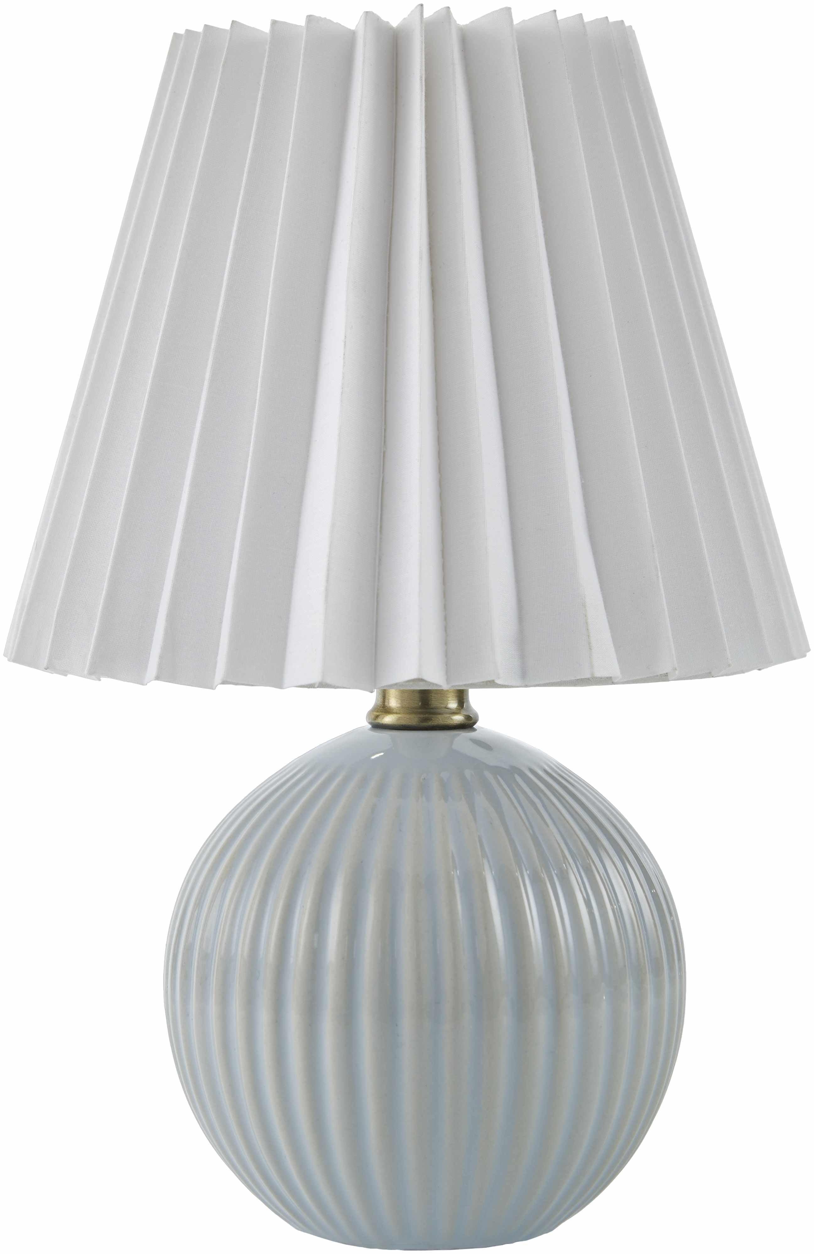 Shahrekord Gray Ceramic Table Lamp - PRHOMZ