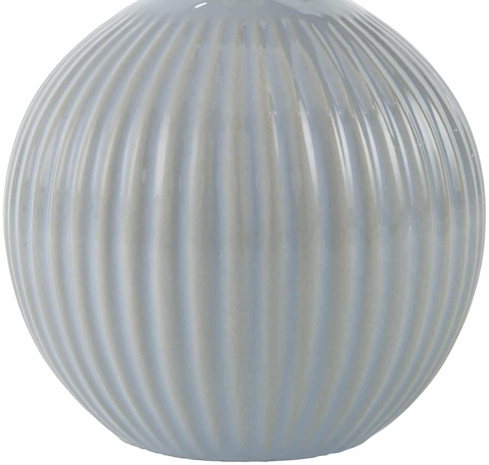 Shahrekord Gray Ceramic Table Lamp - PRHOMZ