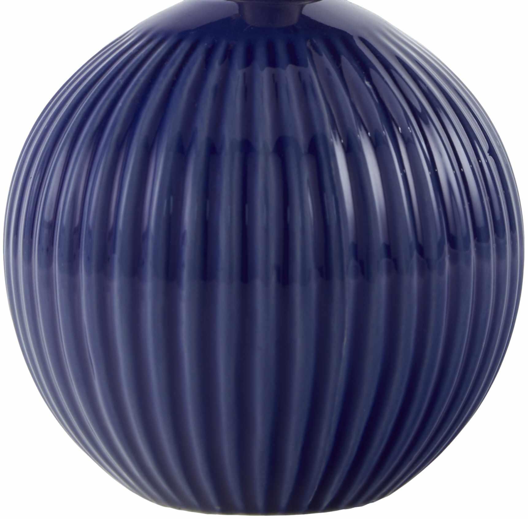 Shahrekord Blue Ceramic Table Lamp - PRHOMZ