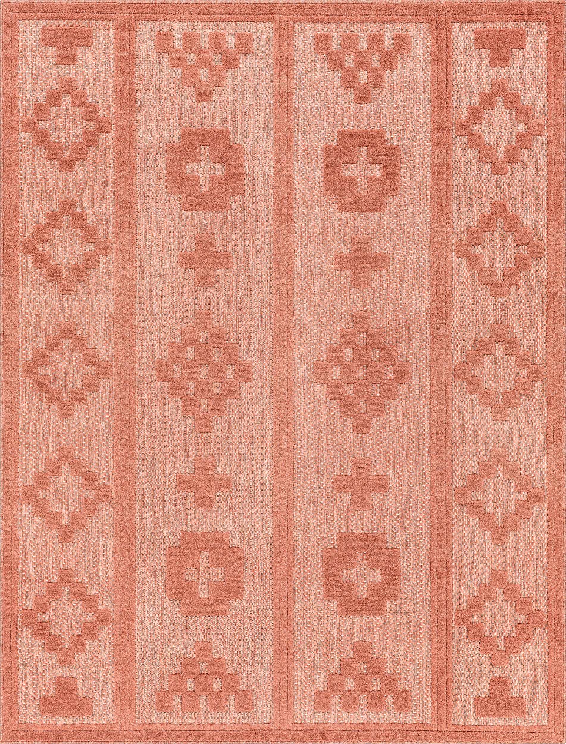 Hiro Orange Outdoor Rug - Clearance - PRHOMZ