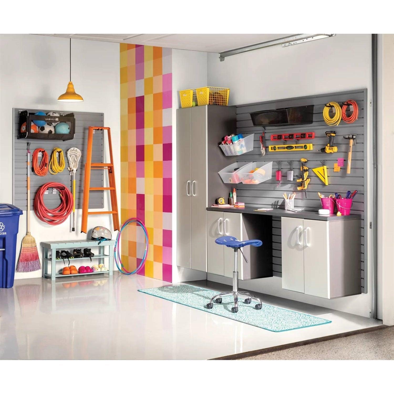 Sea Foam Aqua Blue Wood 2-Shelf Shoe Rack Storage Bench for Entryway or Closet - PRHOMZ