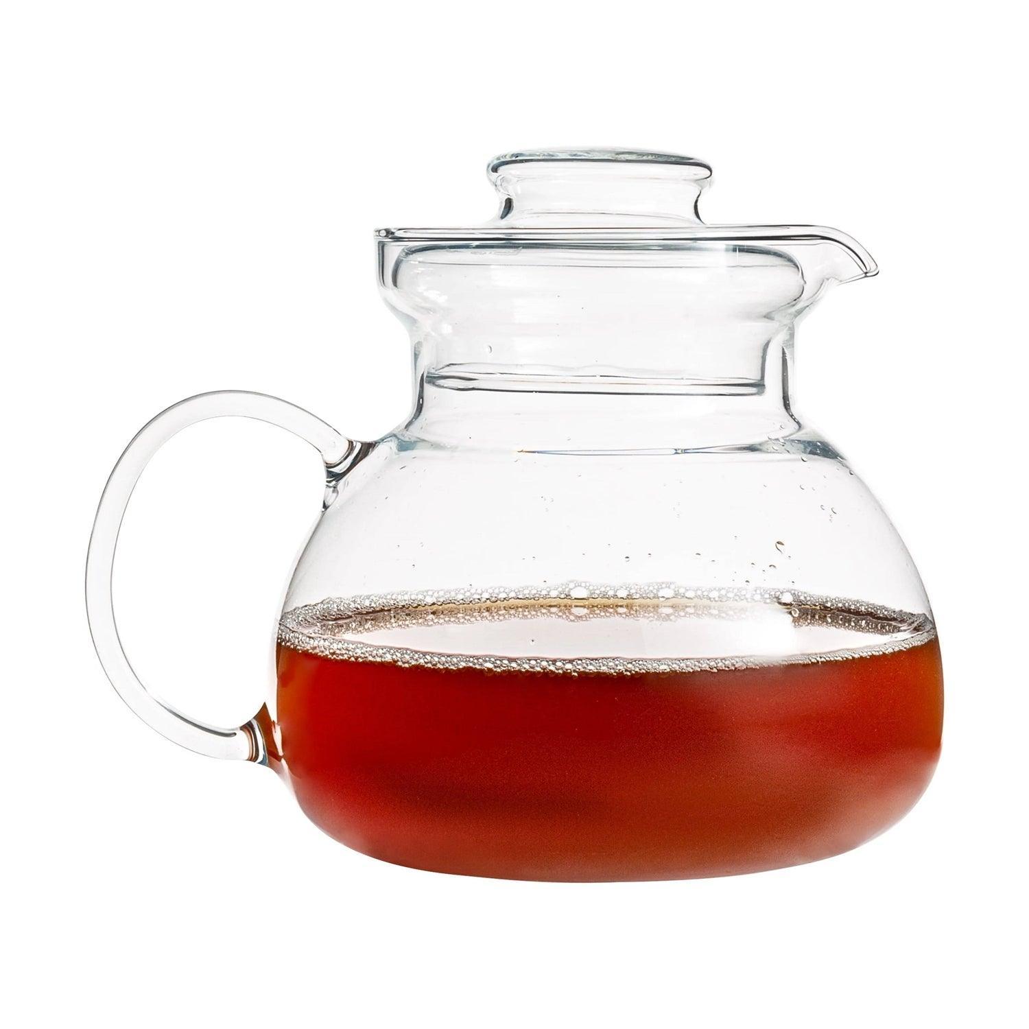 1.5 Quart Glass Teapot Tea Kettle for Stove Top - PRHOMZ