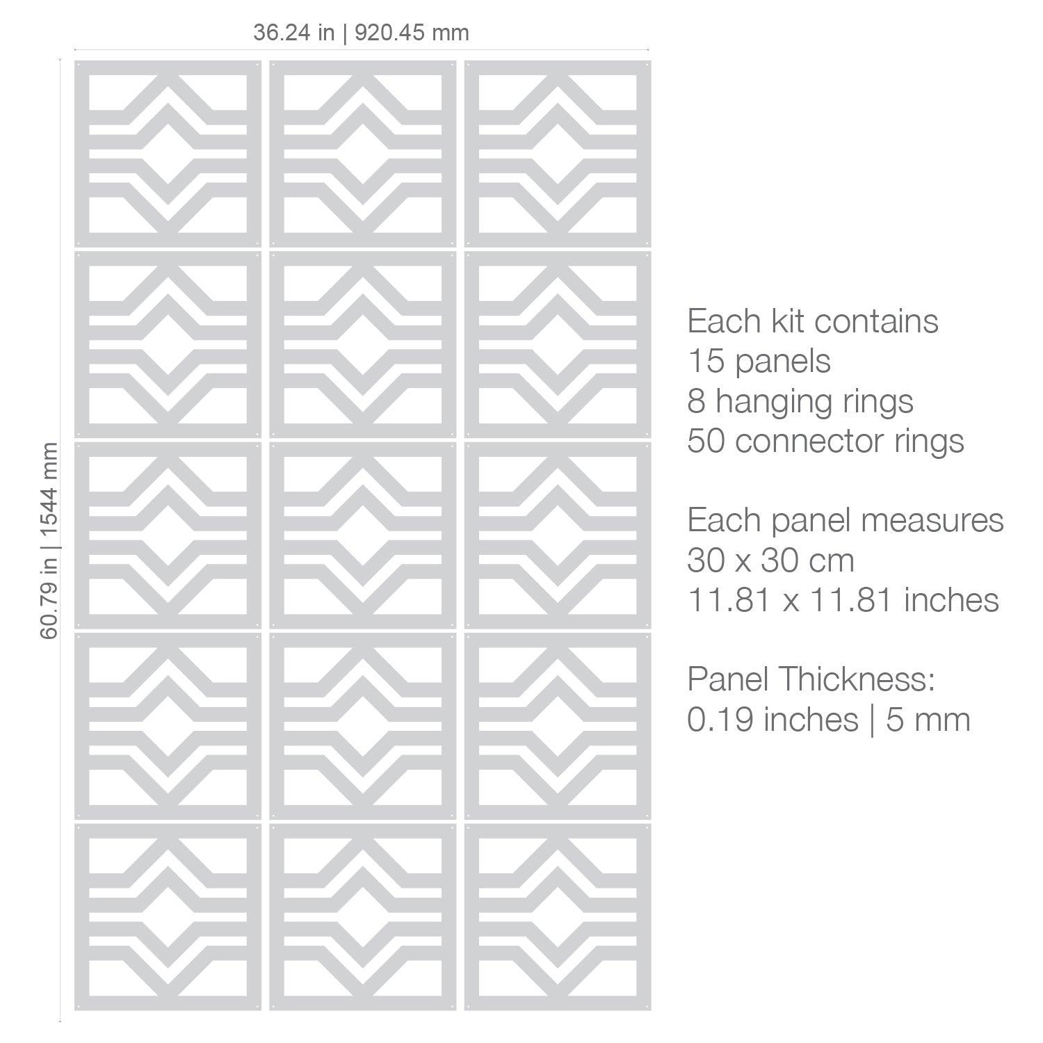 Guarda Suspended Room Divider - PRHOMZ