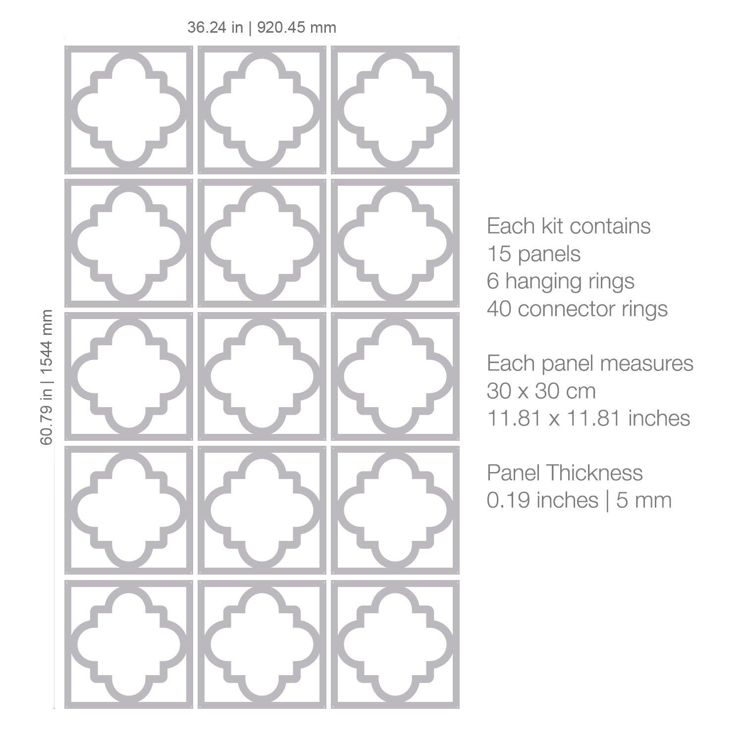 Marrakesh Suspended Room Divider - PRHOMZ