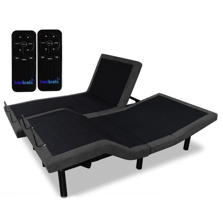 Split King Adjustable Bed Frame Base with Wireless Remote - PRHOMZ