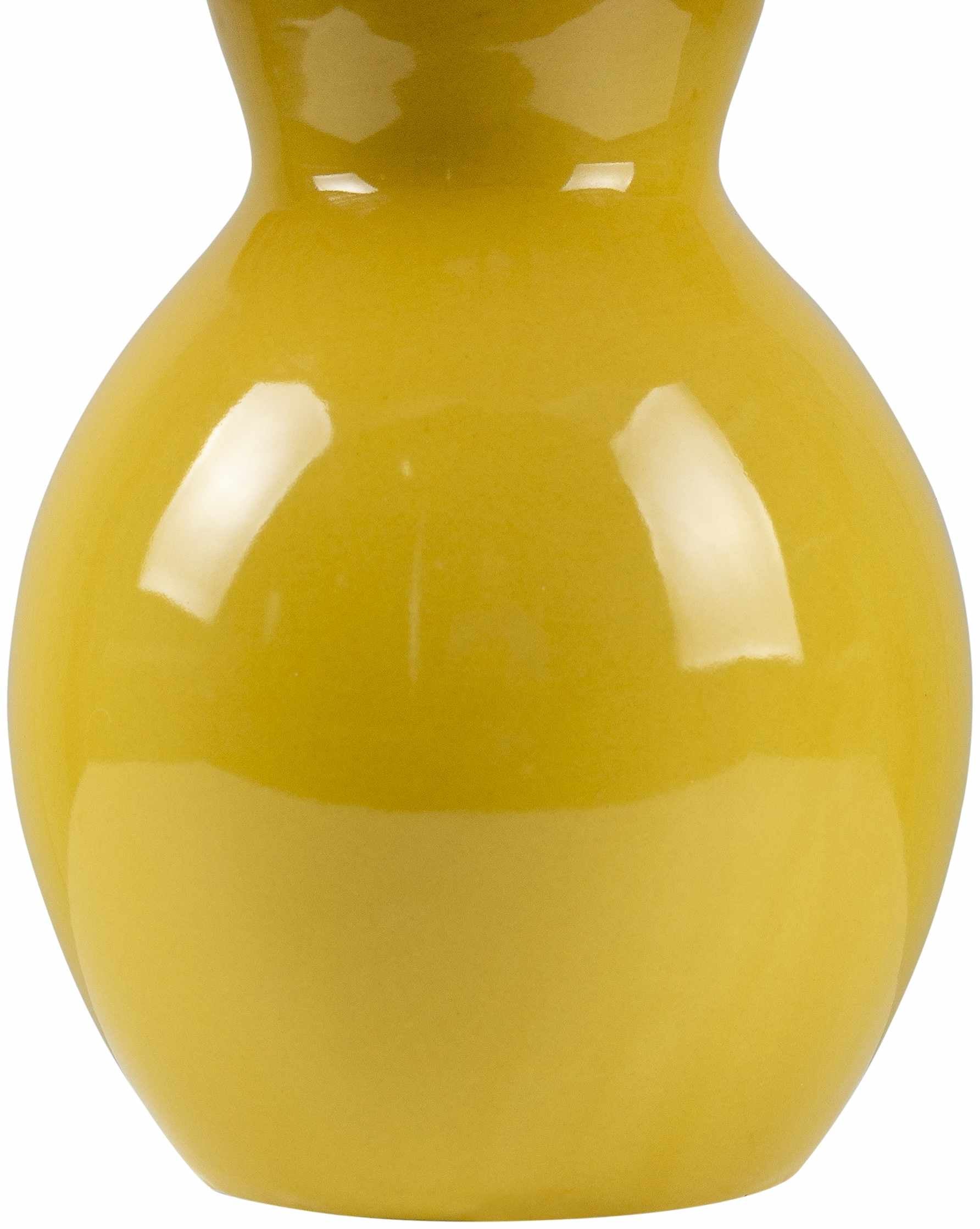 Salgareda Yellow Rattan Table Lamp-3