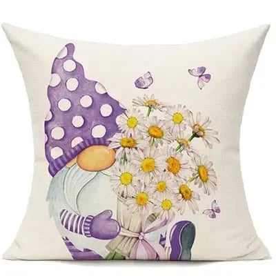 Outdoor Pillowcase 40x40cm Daisy Design
