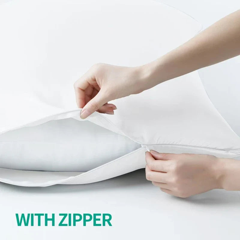 Bamboo Pillowcases Cooling Zipper 48x74