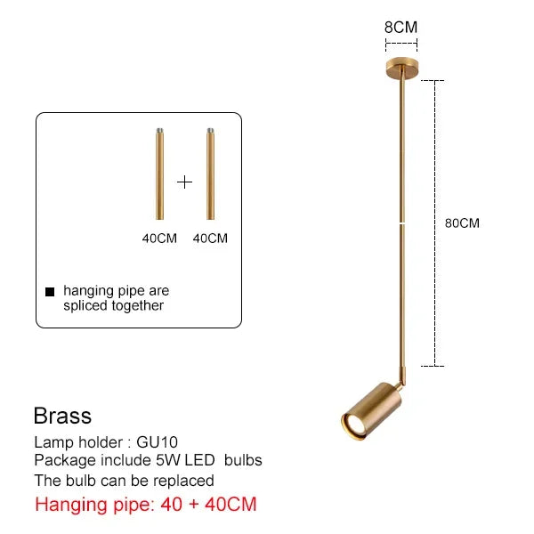 DecorBites™ Led Pendant Light Adjustable Angle