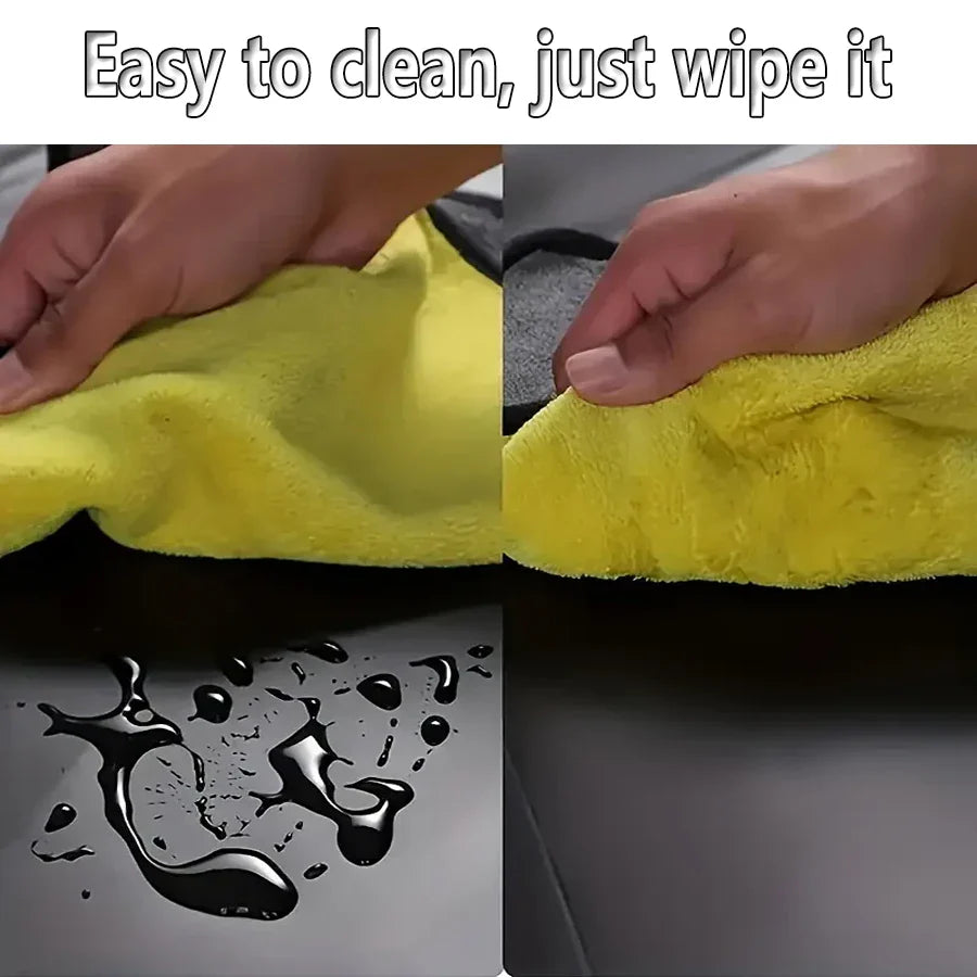 Waterproof Fitted Bed Sheet Black