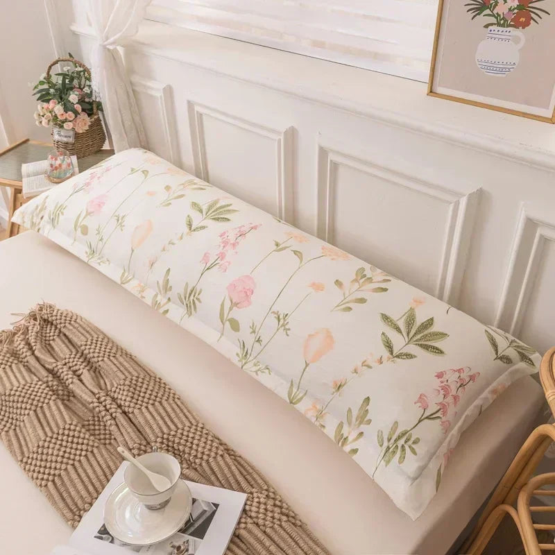 Couple Pillowcase Cozy Long Polyester