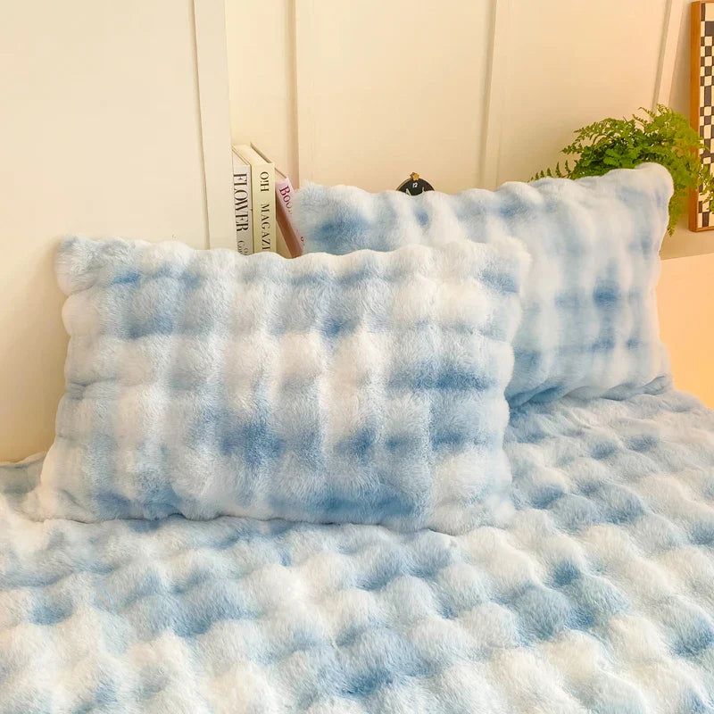 Fluffy Plush Pillowcase Winter Warm