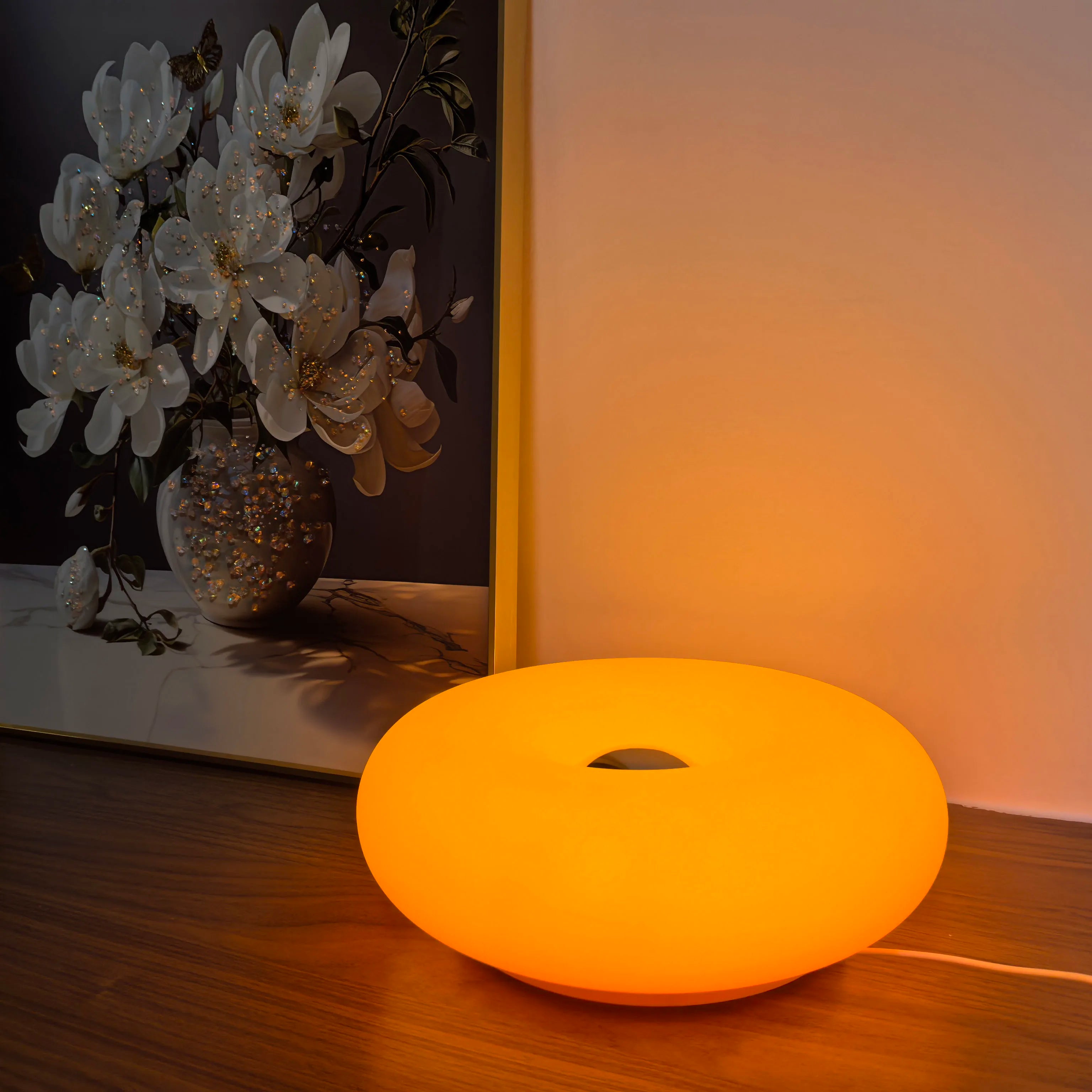 DecorBites™ Donut Table Lamp USB Plug