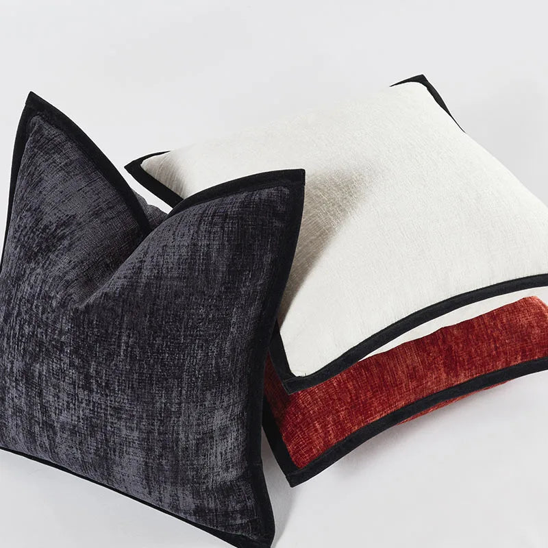 Chenille Cushion Covers Decorative Pillow