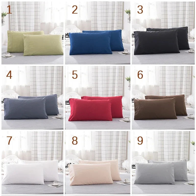 Polyester Pillowcases Hypoallergenic Set