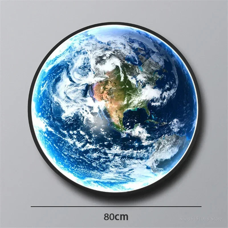 Dlight Decor Planet Mural Wall Light for Interiors