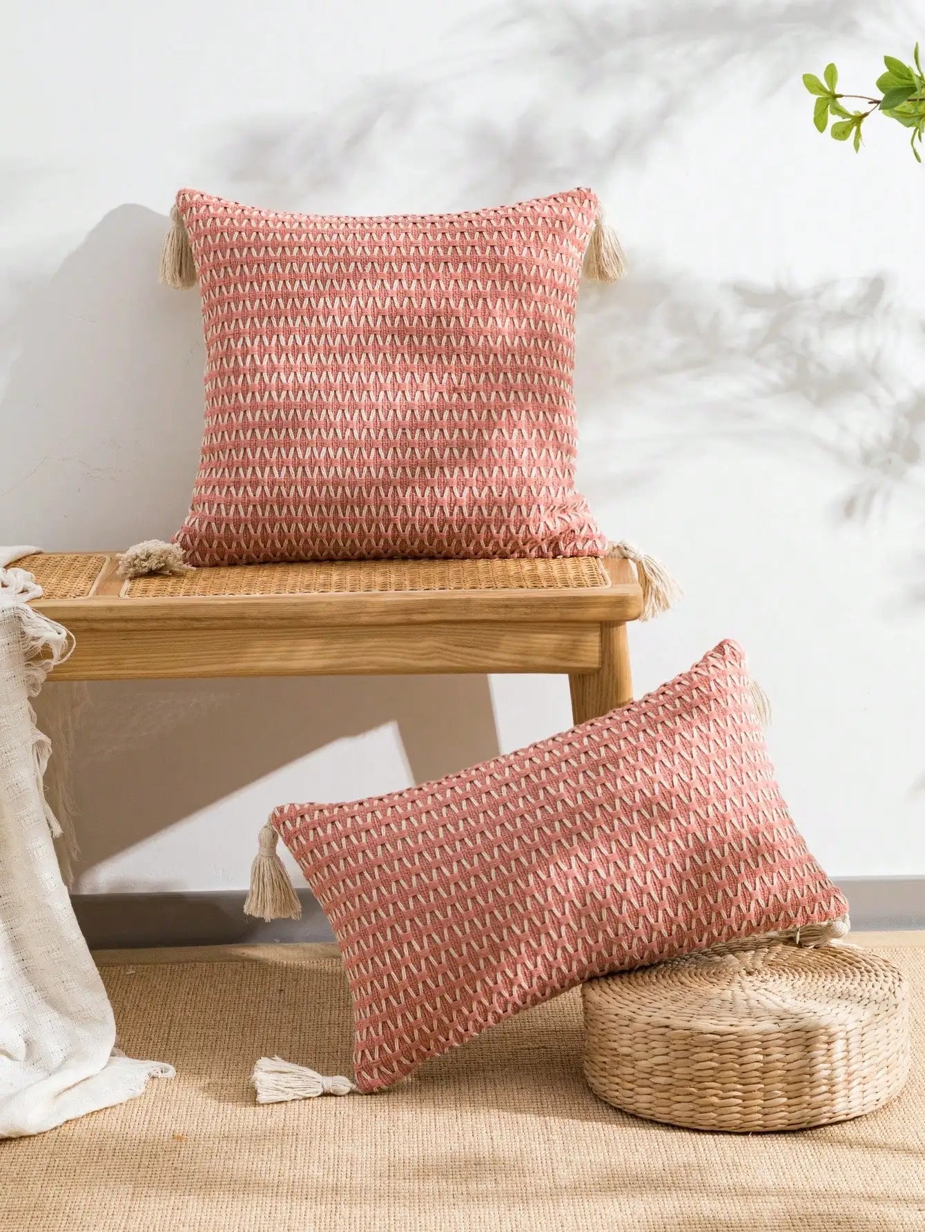 Bohemian Throw and Lumbar Pillow Covers