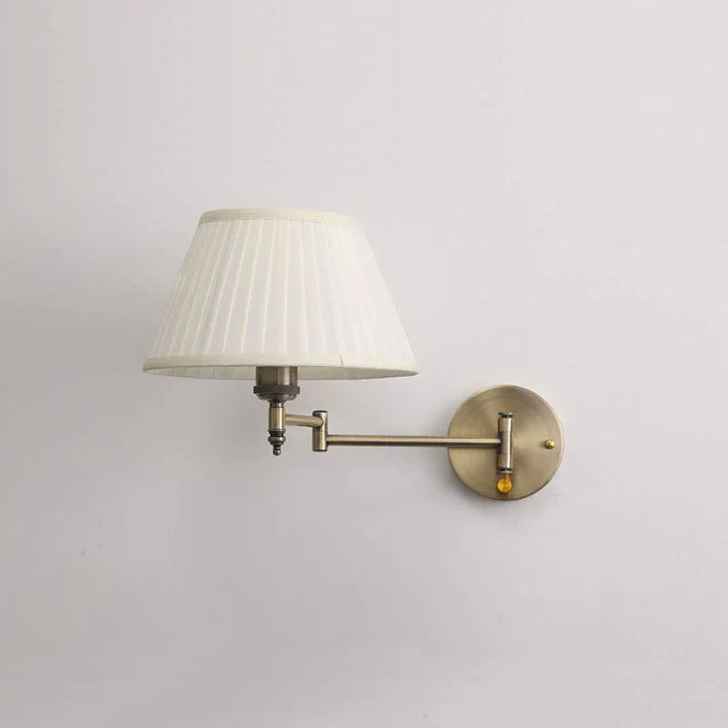 DecorBites™ Telescopic Wall Lamp Fabric Bedside