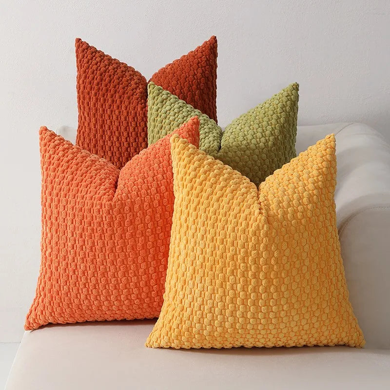 Fluffy Corduroy Pillowcase Home Decor