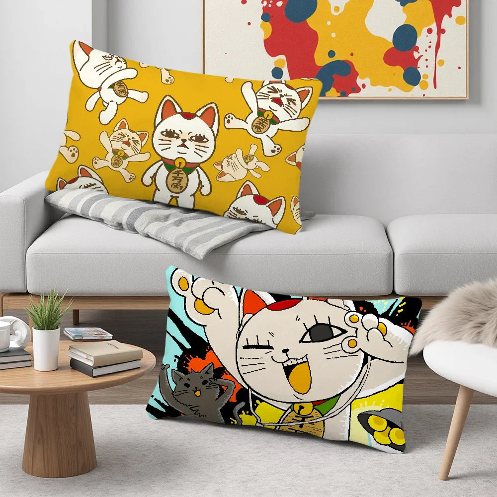 Anime Granny Pillowcase Rectangle Cushion Cover