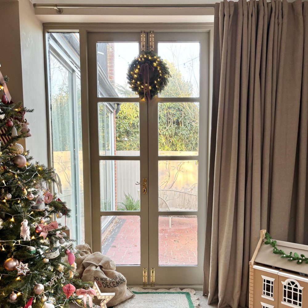 Sabrina Natural Linen Curtains for Living Room