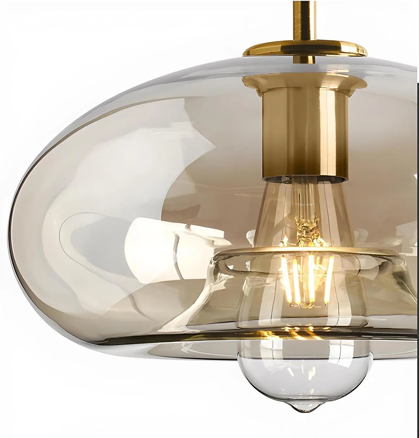 DecorBites™ LED Pendant Light Glass Single Head