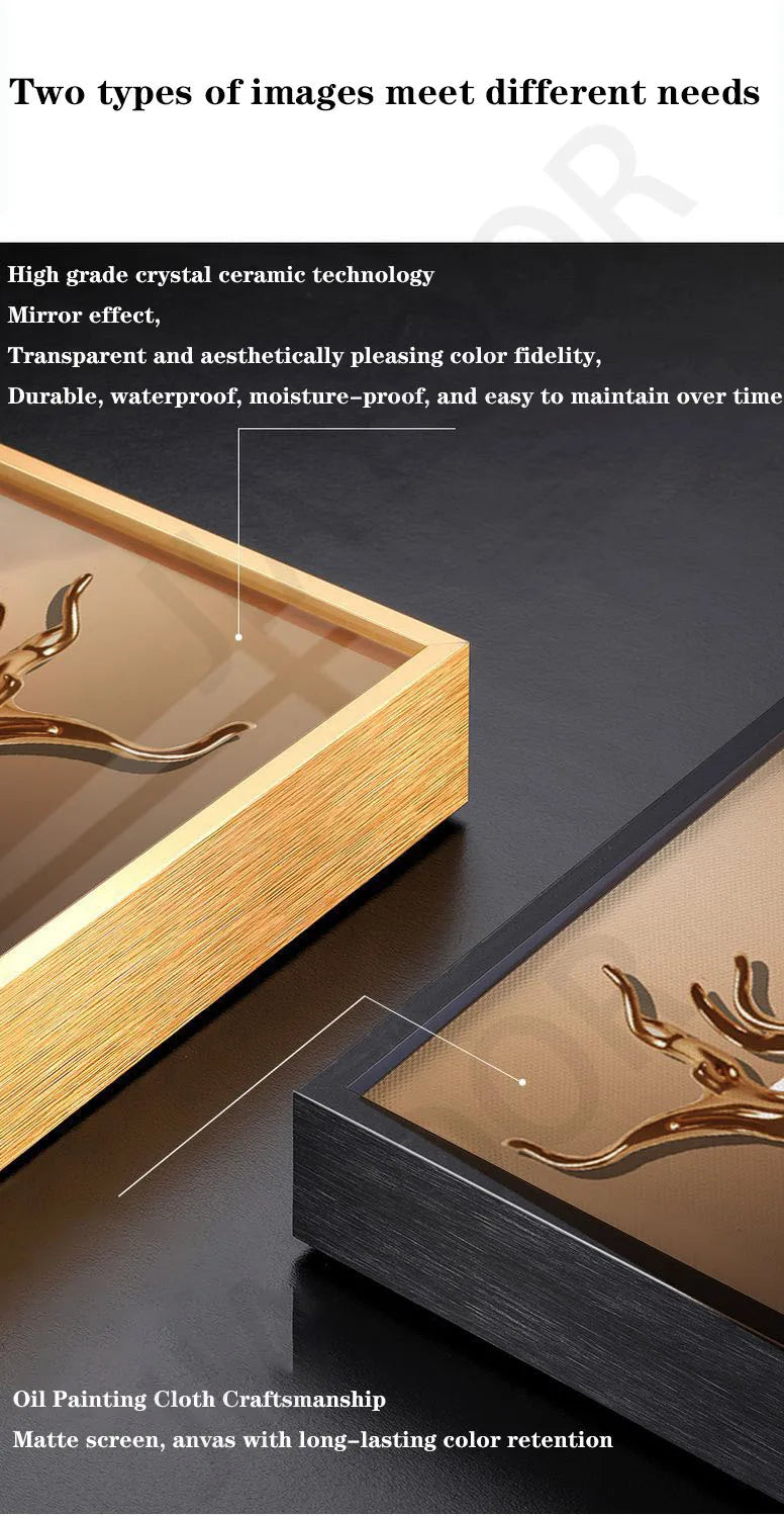 Dlight Decor Reindeer Wall Glow for Luxe Entry Spaces