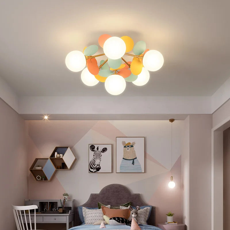 Nordic Kids Bedroom Ceiling Lamp - Modern Ceiling Light for Nursery Decor