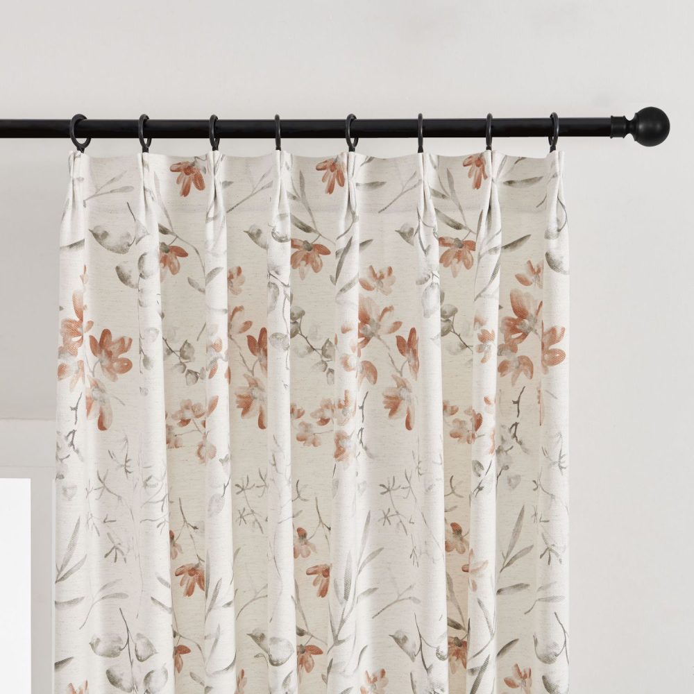 Sandy Gesang Floral bottom Splicing Curtains