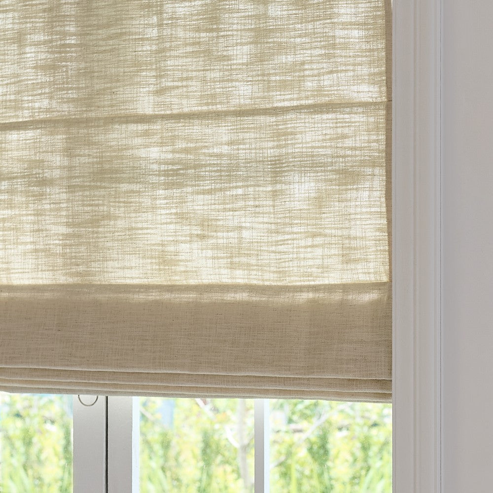 Sara Linen Roman Shade