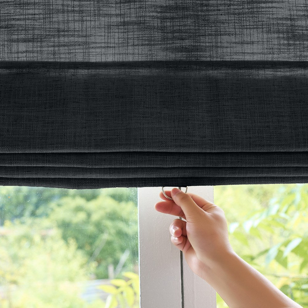 Sara Linen Roman Shade