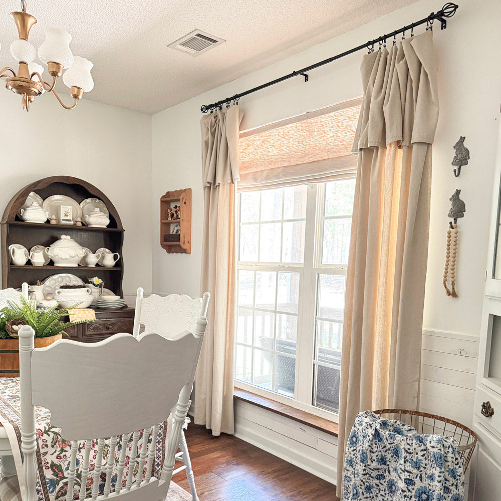 Sara Linen Roman Shade