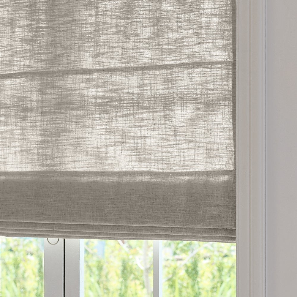 Sara Linen Roman Shade